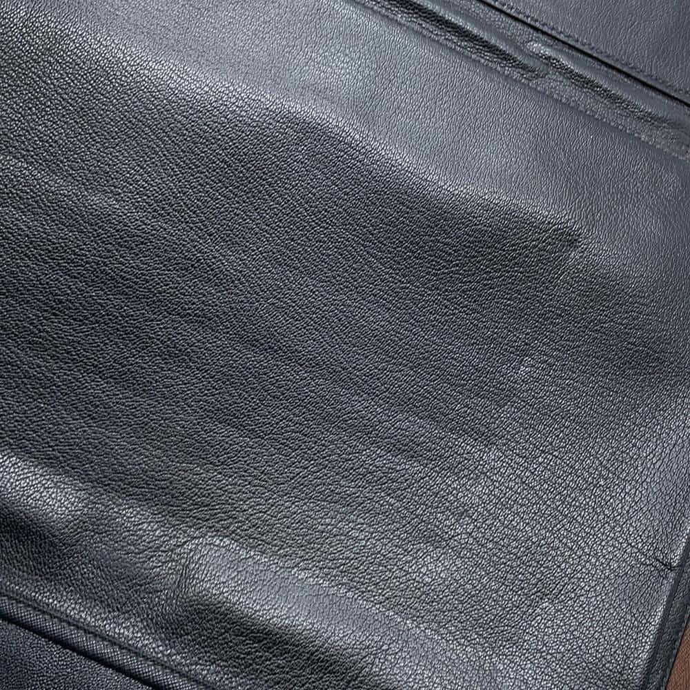 Prada Clutch Bag Saffiano Logo Leather Shoulder Business - Picture 8 of 12